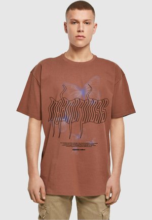 METAMORPHOSE HEAVY OVERSIZED - Printtipaita - bark