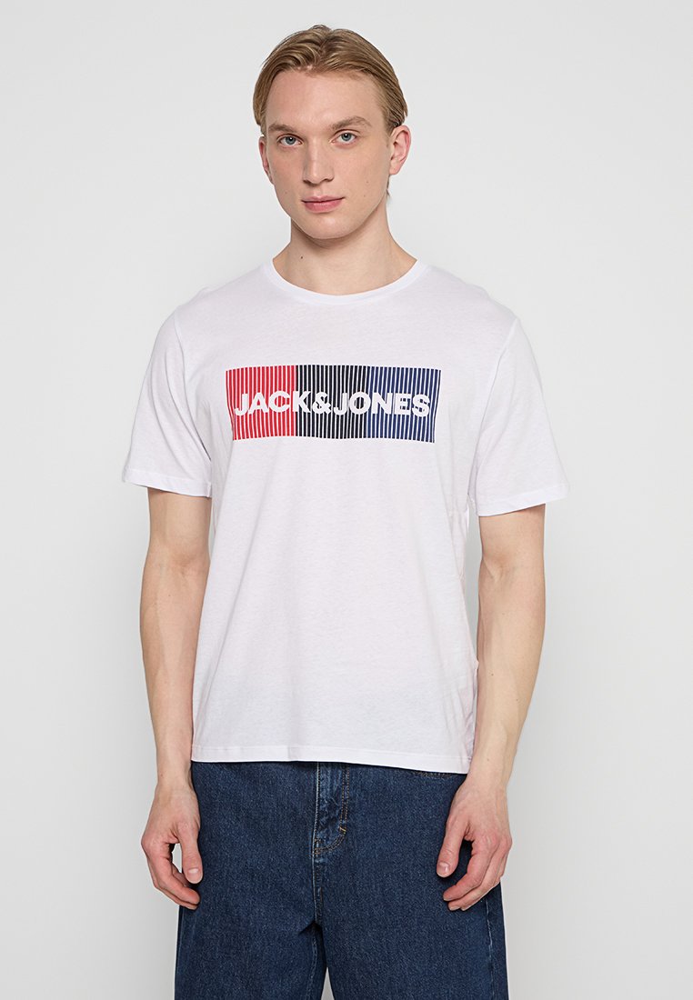 jack & jones T-shirt print wit