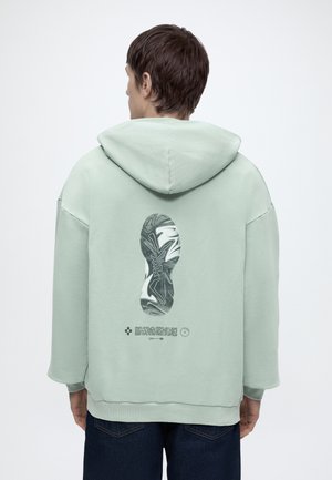 ARKK Copenhagen BOXY HOODIE UNISEX - Huppari - ice grey