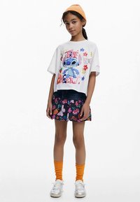 Desigual STITCH - T-shirt print - white