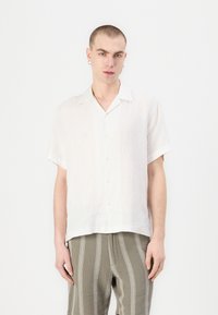 Selected Homme - RELAXKYLIAN MIX SS RESORT - Chemise - white Image miniature 1