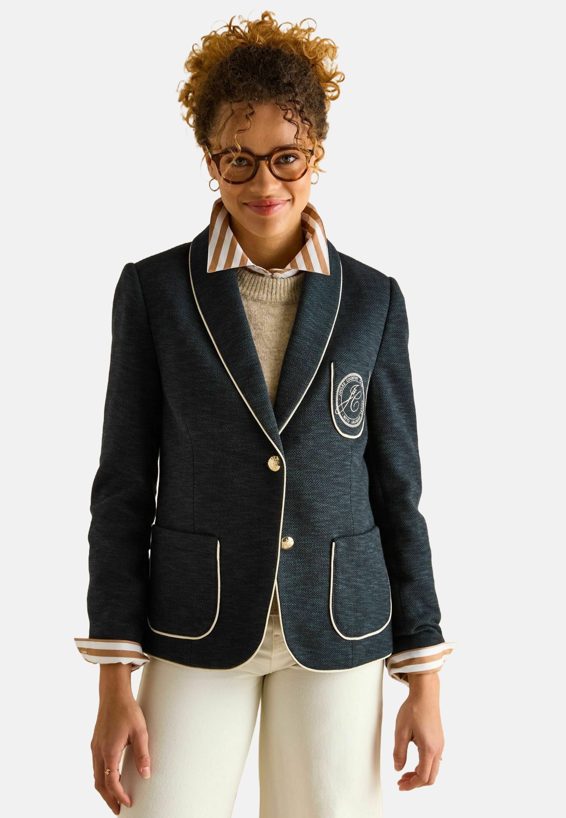 Tom Joule REGULAR FIT HARTLEY SHAWL COLLAR Blazer navy/blau