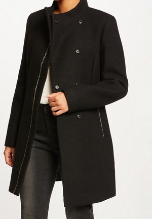 Halflange jas - black