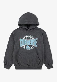 Converse HERITAGE HOODY - Pulover s kapuco - dark matter heather