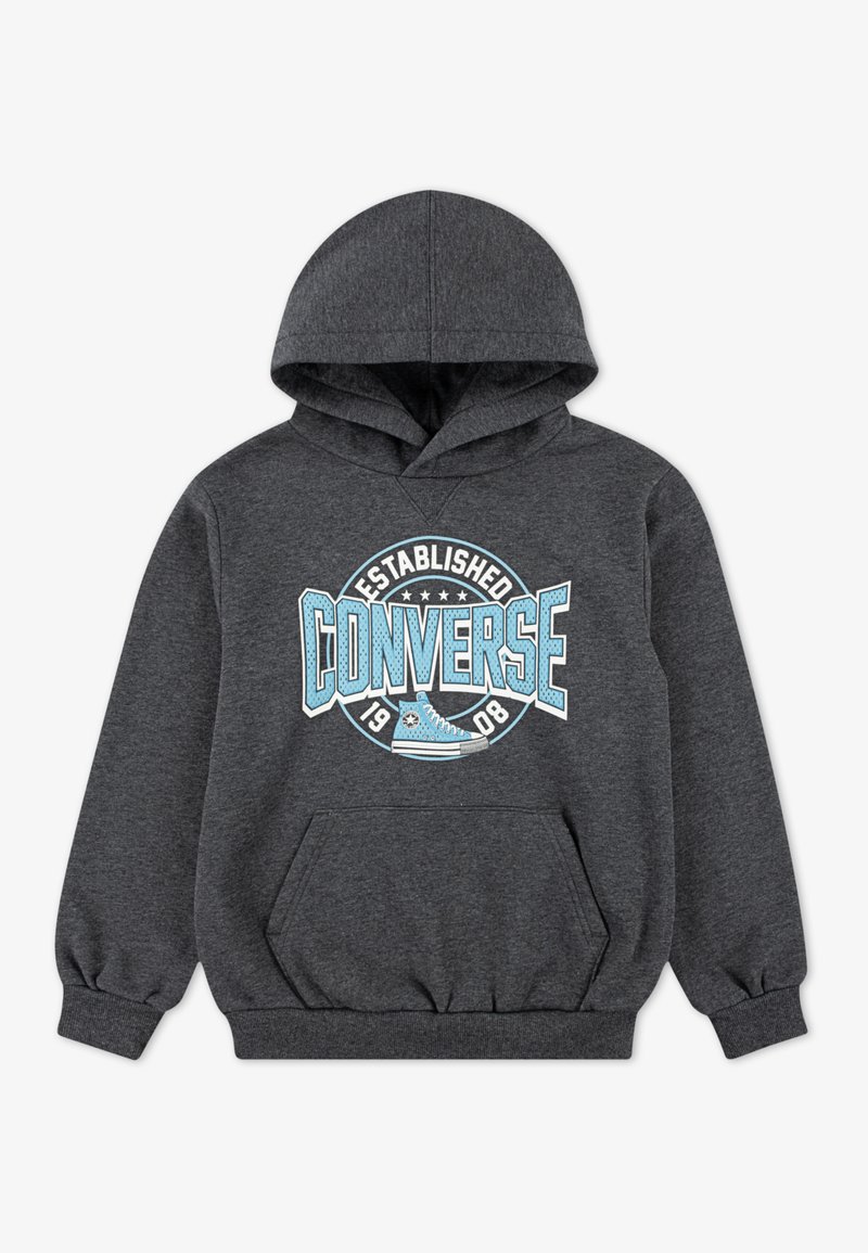 Converse HERITAGE HOODY - Pulover s kapuco - dark matter heather