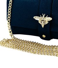 DrachenLeder TOSCANTO  - Clutch - dunkelblau
