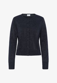 Unselected, dark navy with lurex