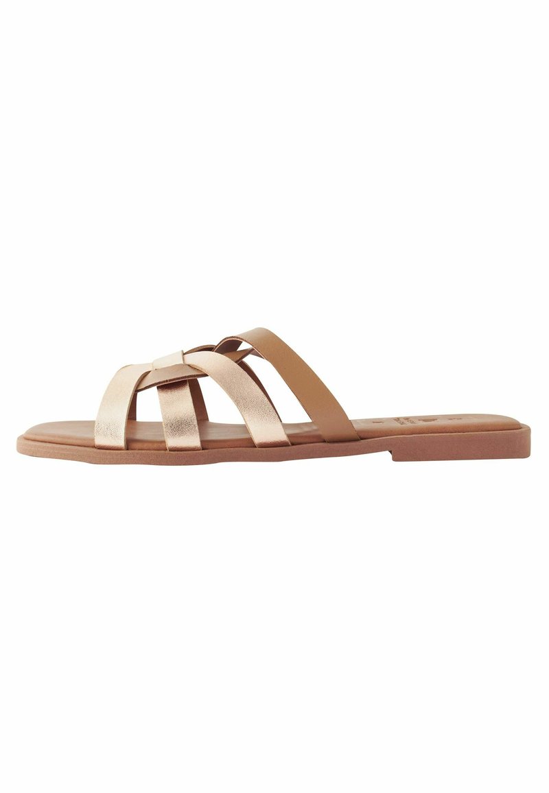 Next FOREVER COMFORT LATTICE - Muiltjes - tan brown