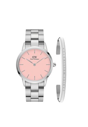 ICONIC LINK BLUSH 36 + BRACELET SMALL - Watch - silver-coloured
