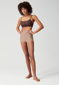 ITEM m6 INVISIBLE SHAPING STRIPES PANTY COMPRESSION TIGHTS 15 DEN - MADE IN GERMANY - Collant - cacao/marrone