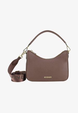 PONTRESINA LORA 24 CM - Borsa a mano - darkbrown