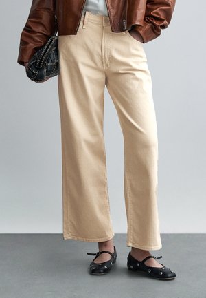 THE DODGER FLOOD - Relaxed fit jeans - sand