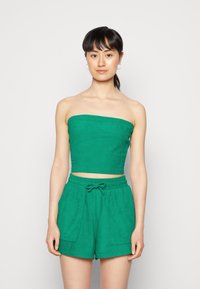 ONLY ONLTARA SHORTS/TUBE SET  - Top - pepper green