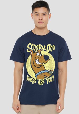Cotton Soul, SCOOBY DOO WHERE ARE YOU - Print T-shirt - dark blue