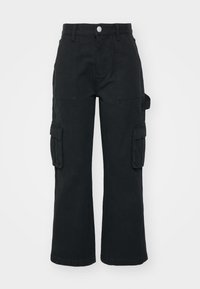 WORKERS PANT - Cargo trousers - black wash