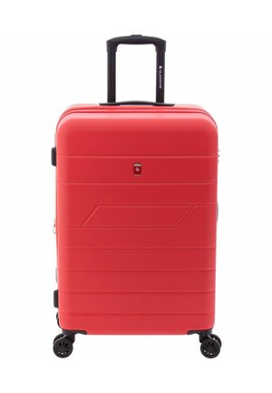 4 TROLLEY MIT DEHNFALTE - Valise à roulettes - red