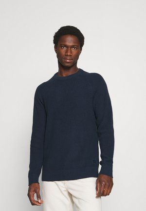 SELECTED HOMME WHITE Slhirven LS Knit Crew W Noos