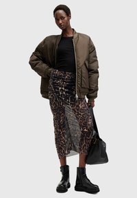 AllSaints NORA SKIRT - Pliiatsseelik - jinx golden brown