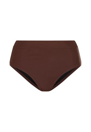 LASCANA, LSCN BY LASCANA PANTS HIGHWAIST - Bikini bottoms - braun