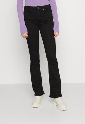 LOLA BYLUNI - Flared jeans - black