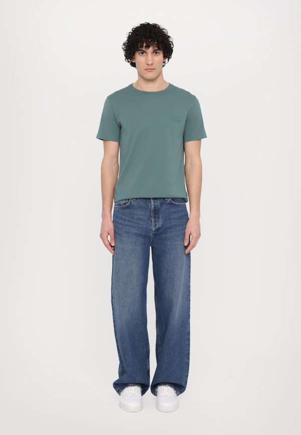 Print T-shirt - silver pine3