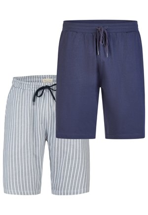 CLASSIC 2-PACK - Pyjamabroek - streifen dunkelblau