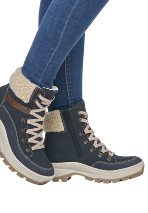 Rieker Winter boots - azurblau