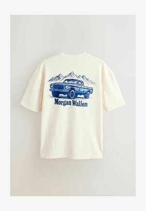 Next, NEXT - T-shirt imprimé - white morgan wallen