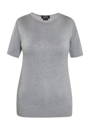 T-shirt basic - grau melange