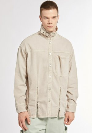 CAMICIA CON ZIP TRNPOPLAB - Koszula