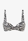 DEBBIE - Haut de bikini - creme/black