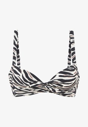 LASCANA, DEBBIE - Bikinitop - creme/black
