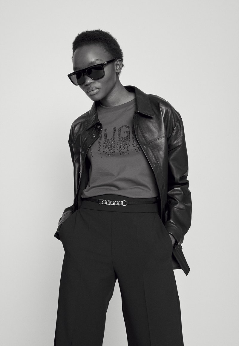 Damen Chinos | HUGO HEMIKI Stoffhose black/schwarz - MT99575 Damen Chinos | HUGO HEMIKI Stoffhose black/schwarz - MT99575