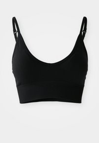 SEAMLESS STRAP BRA - Sport-BH med lätt stöd - black