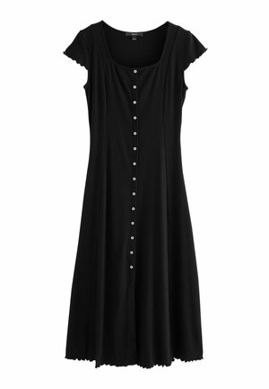 TALL FIT - SHORT SLEEVE - Maxi šaty - black