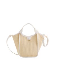 EUTHALIA - Handbag - beige white