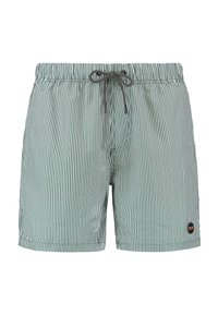 REGULAR FIT STRIPE - Fürdőnadrág - cilantro green
