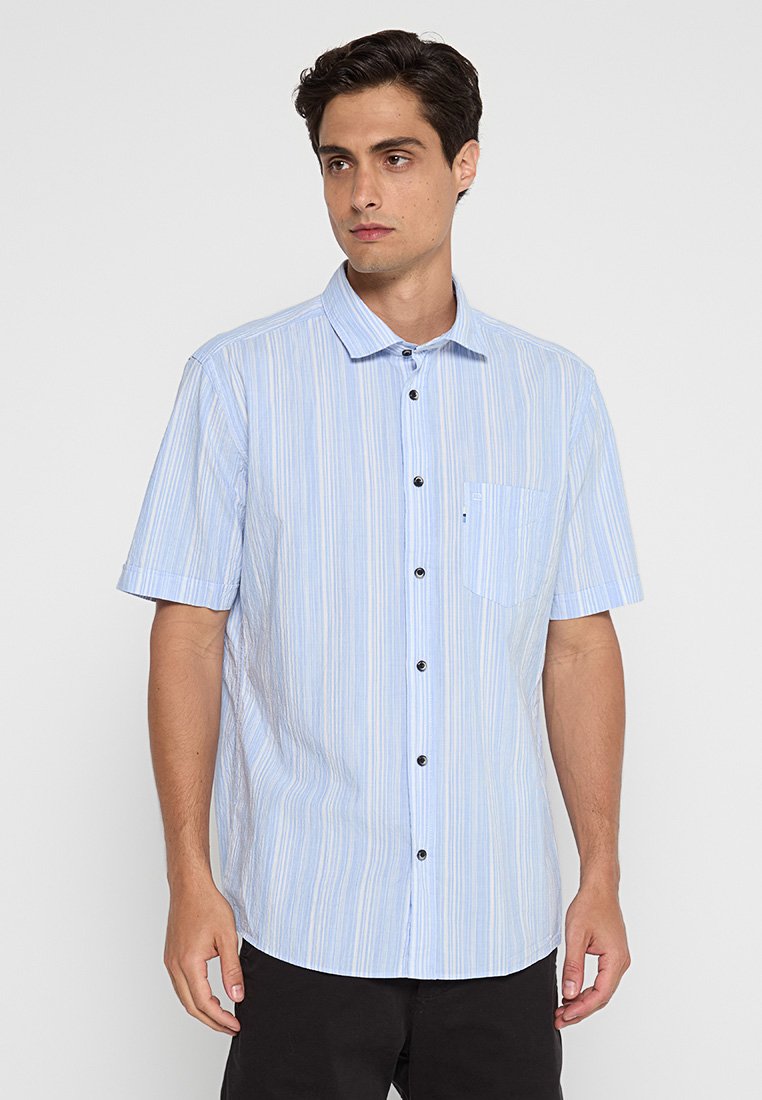 OLYMP Level Five Overhemd blauw OLYMP Level Five Overhemd blauw