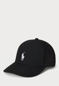 TWILL HIGH-CROWN BALL CAP UNISEX - Caps - black