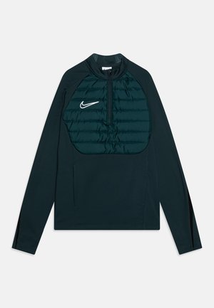 Nike Performance UNISEX - Longsleeve - deep jungle/black/reflective silver