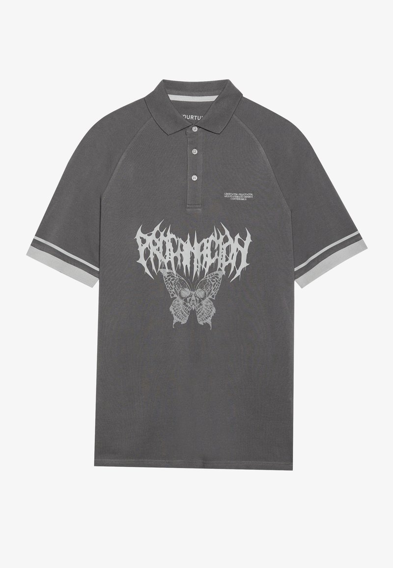 YOURTURN Poloshirt donkergrijs YOURTURN Poloshirt donkergrijs