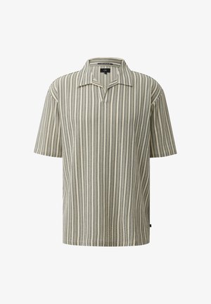 QS, POLO-SHIRT - Poloshirt - beige