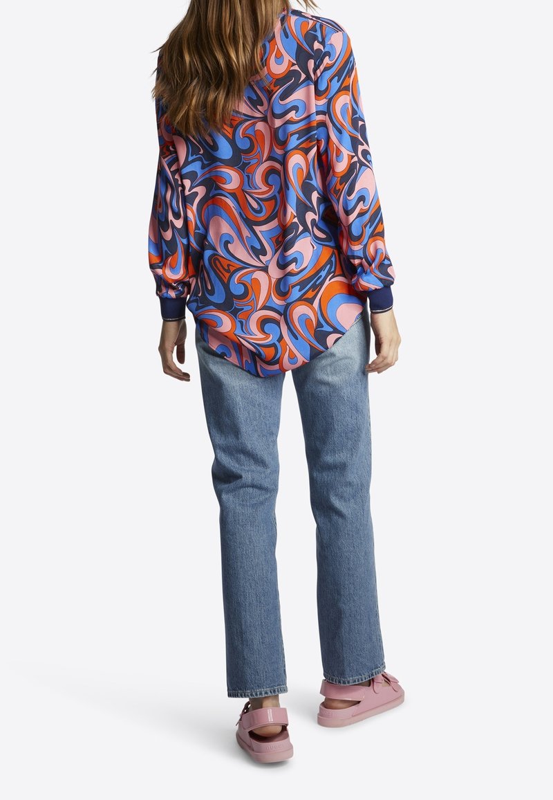 Blouse Femme Rich & Royal Rose - Manches Longues, Coupe Ample Taille 38 - Occasion Très Bon état