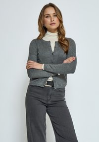 PCTANA - Strickjacke - grey mel