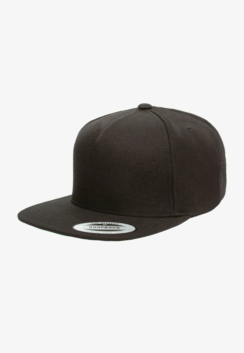 Flexfit PANEL SNAPBACK - Sapka - black black
