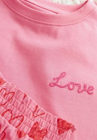 Next 2 PACK SET REGULAR FIT - Nachtwäsche Set - pink white confetti heart