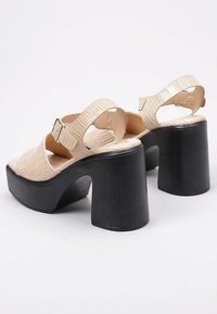 LIMMA VARNISHED - Sandales à talons hauts - beige