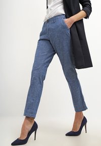 GAP Tygbyxor - blue-grey