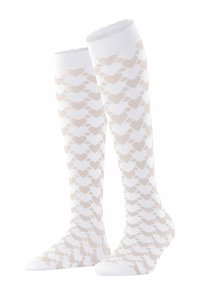 FALKE SWEET THING - Kniestrümpfe - white