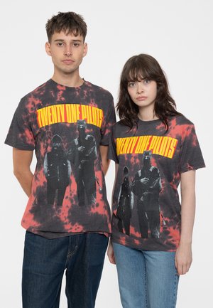 TWENTY ONE PILOTS - Print T-shirt - red